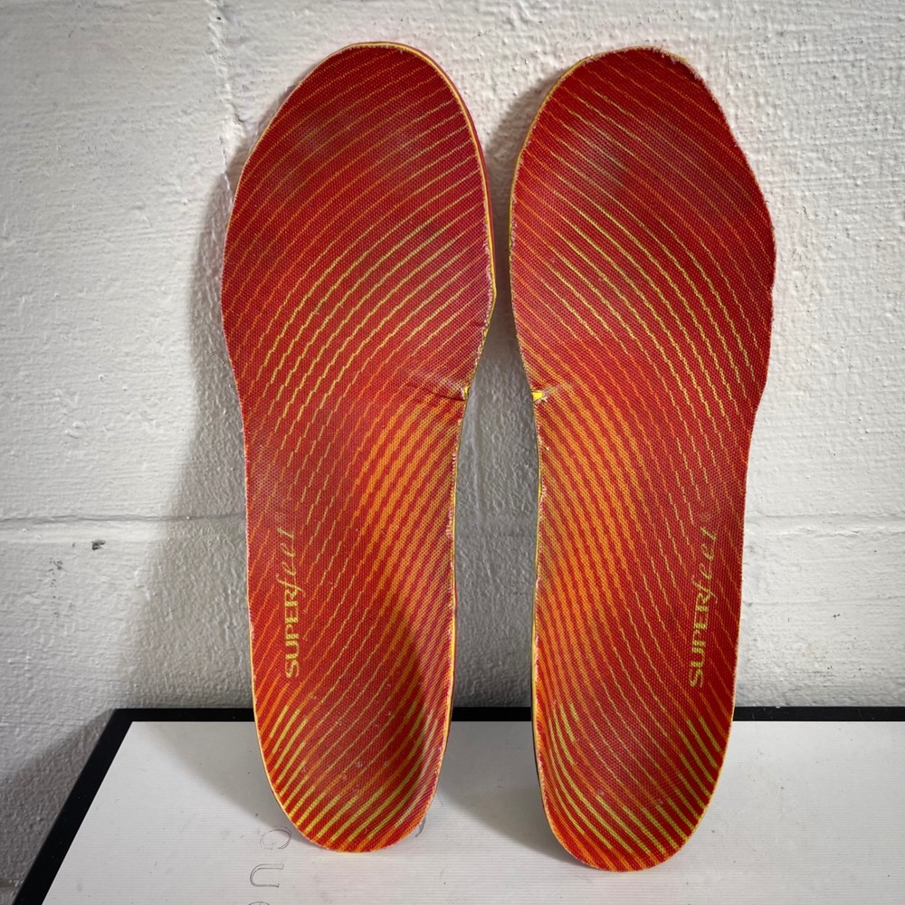 Superfeet Run Pain Relief Insoles Arch Support Men's 9.5-11 Women's 10.5-12